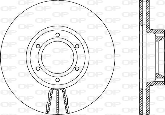 Open Parts BDA1878.20 - Bremžu diski autodraugiem.lv