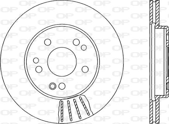 Open Parts BDA1295.20 - Bremžu diski autodraugiem.lv