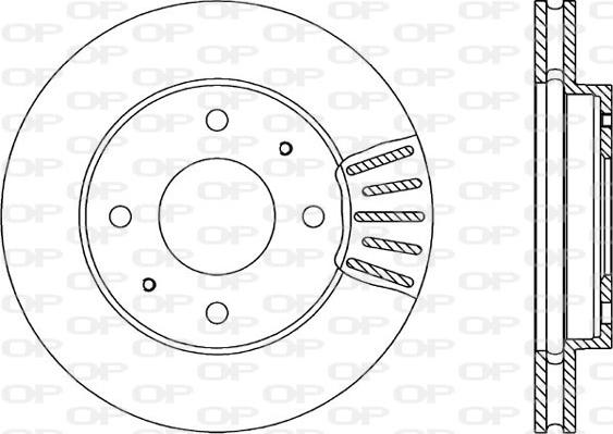 Open Parts BDA1794.20 - Bremžu diski autodraugiem.lv