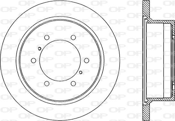 Open Parts BDA1790.10 - Bremžu diski autodraugiem.lv