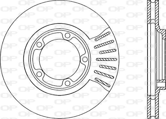 Open Parts BDA1791.20 - Bremžu diski autodraugiem.lv