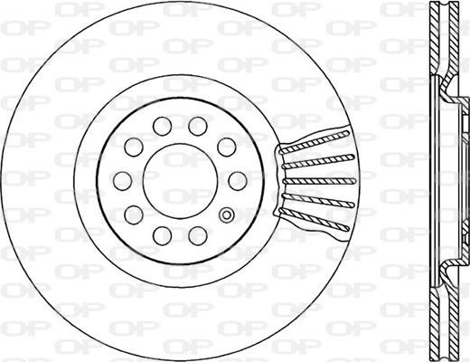 Open Parts BDA1744.20 - Bremžu diski autodraugiem.lv