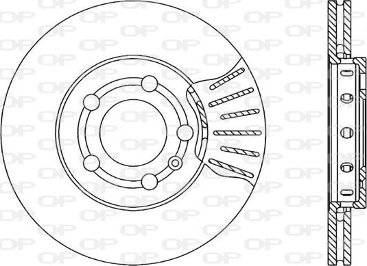 Open Parts BDA1730.20 - Bremžu diski autodraugiem.lv