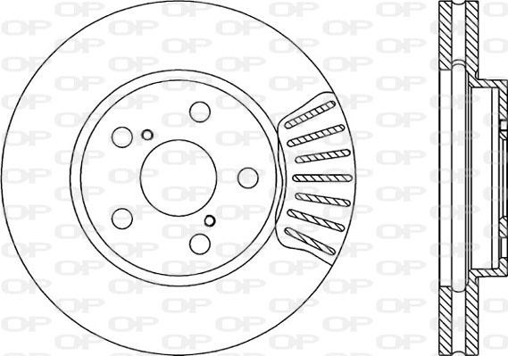 Open Parts BDA1727.20 - Bremžu diski autodraugiem.lv