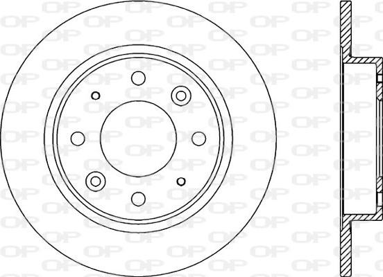 Open Parts BDA1774.10 - Bremžu diski autodraugiem.lv