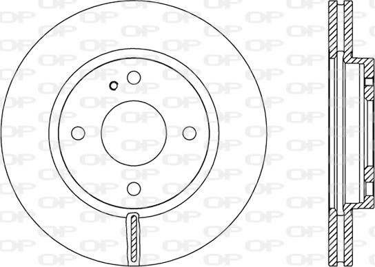 Open Parts BDR2454.20 - Bremžu diski autodraugiem.lv