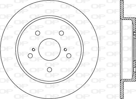 Open Parts BDA2567.10 - Bremžu diski autodraugiem.lv