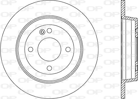 Open Parts BDA2640.10 - Bremžu diski autodraugiem.lv