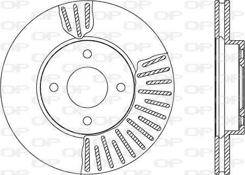 Open Parts BDA2648.20 - Bremžu diski autodraugiem.lv