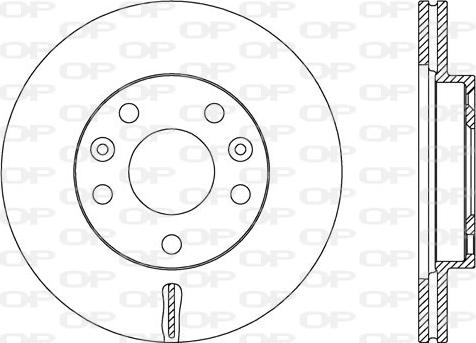 Open Parts BDA2656.20 - Bremžu diski autodraugiem.lv