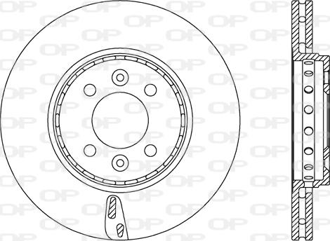 Open Parts BDA2653.20 - Bremžu diski autodraugiem.lv