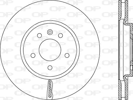 Open Parts BDA2668.20 - Bremžu diski autodraugiem.lv