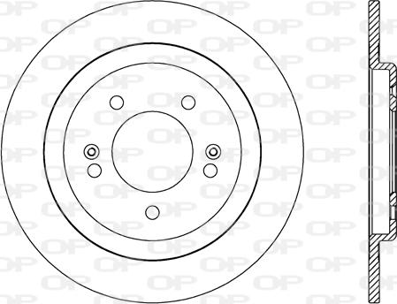 Open Parts BDA2605.10 - Bremžu diski autodraugiem.lv