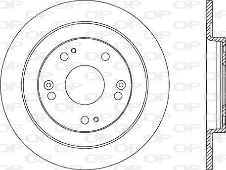Open Parts BDA2685.10 - Bremžu diski autodraugiem.lv