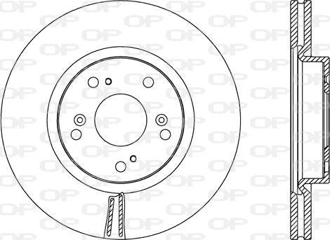 Open Parts BDA2686.20 - Bremžu diski autodraugiem.lv