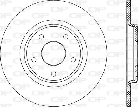 Open Parts BDA2675.10 - Bremžu diski autodraugiem.lv