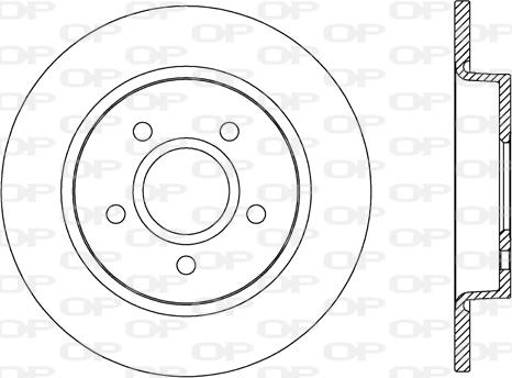 Open Parts BDA2670.10 - Bremžu diski autodraugiem.lv