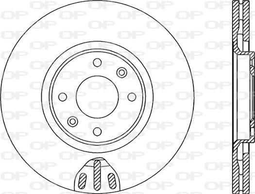 Open Parts BDA2068.20 - Bremžu diski autodraugiem.lv