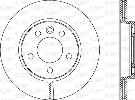 Open Parts BDA2062.20 - Bremžu diski autodraugiem.lv