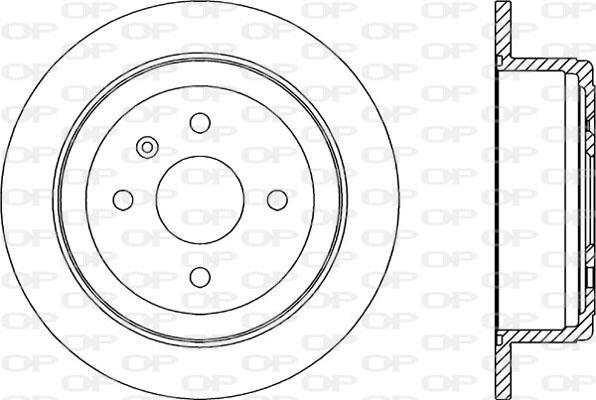 Open Parts BDR2012.10 - Bremžu diski autodraugiem.lv