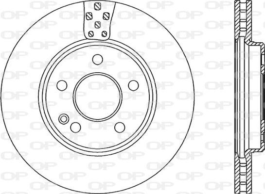 Open Parts BDA2190.20 - Bremžu diski autodraugiem.lv