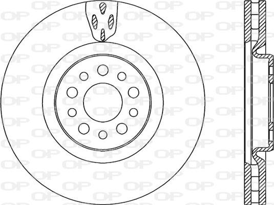 Open Parts BDA2191.20 - Bremžu diski autodraugiem.lv