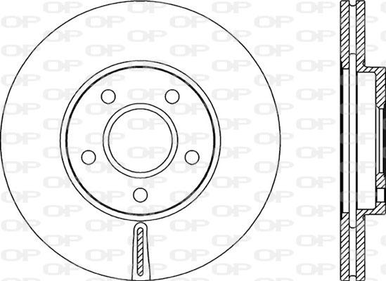 Open Parts BDA2141.20 - Bremžu diski autodraugiem.lv