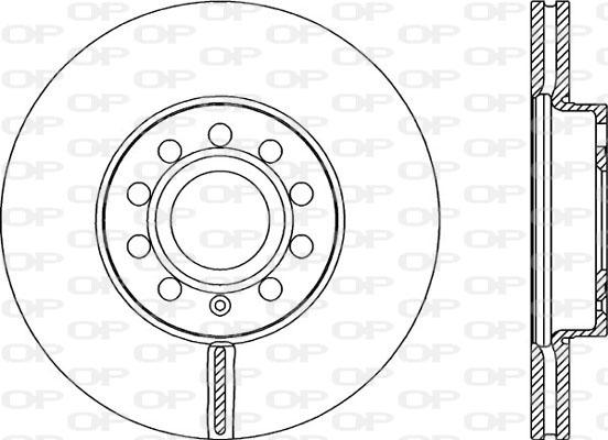 Open Parts BDA2151.20 - Bremžu diski autodraugiem.lv