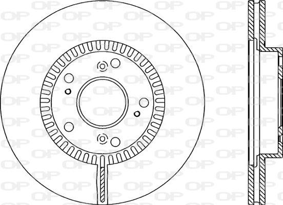 Open Parts BDA2162.20 - Bremžu diski autodraugiem.lv