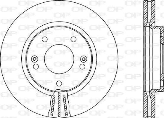 Open Parts BDA2138.20 - Bremžu diski autodraugiem.lv