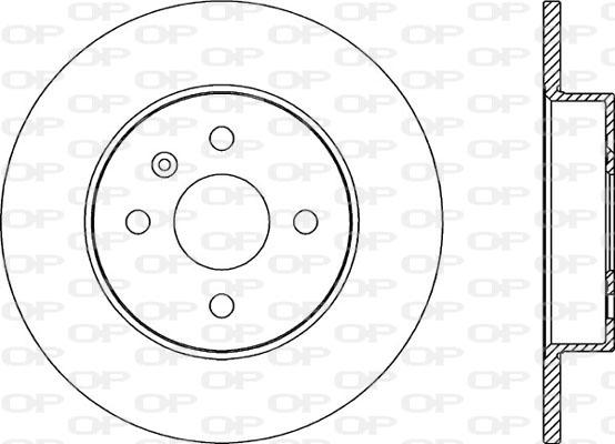 Open Parts BDA2175.10 - Bremžu diski autodraugiem.lv