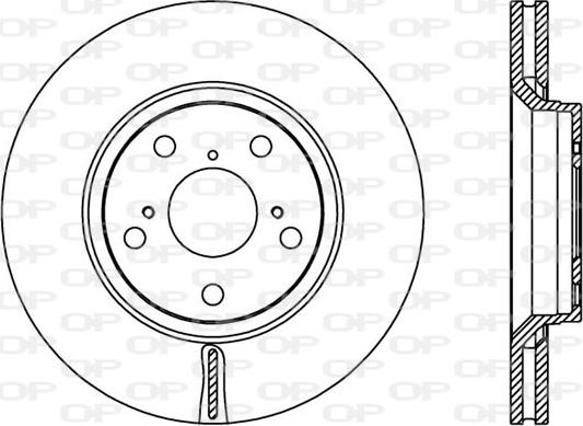 Open Parts BDA2365.20 - Bremžu diski autodraugiem.lv