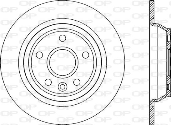 Open Parts BDA2303.10 - Bremžu diski autodraugiem.lv