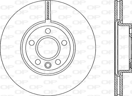 Open Parts BDA2302.20 - Bremžu diski autodraugiem.lv