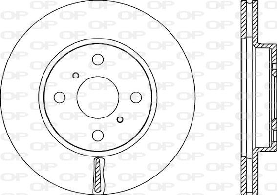 Open Parts BDA2315.20 - Bremžu diski autodraugiem.lv