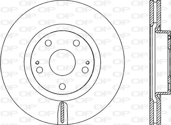 Open Parts BDA2318.20 - Bremžu diski autodraugiem.lv