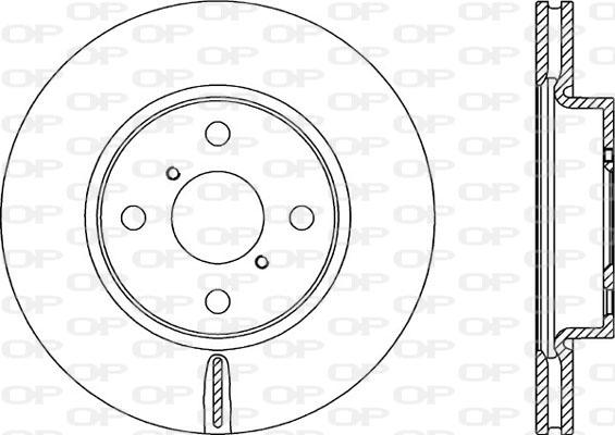 Open Parts BDA2317.20 - Bremžu diski autodraugiem.lv