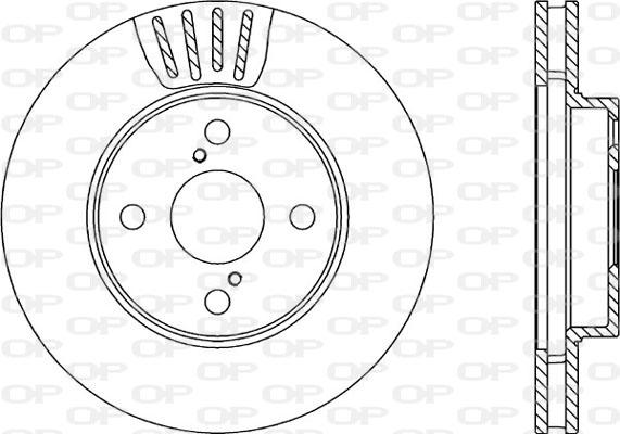 Open Parts BDA2292.20 - Bremžu diski autodraugiem.lv