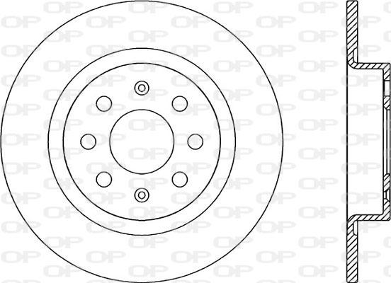 Open Parts BDA2249.10 - Bremžu diski autodraugiem.lv