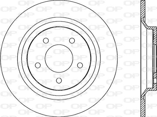 Open Parts BDA2264.10 - Bremžu diski autodraugiem.lv