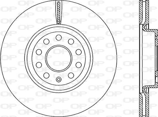 Open Parts BDR2207.20 - Bremžu diski autodraugiem.lv