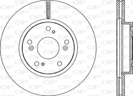 Open Parts BDA2218.20 - Bremžu diski autodraugiem.lv