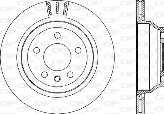 Open Parts BDA2220.20 - Bremžu diski autodraugiem.lv