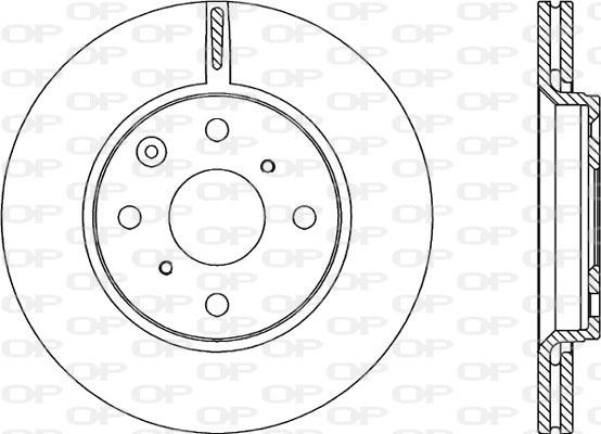 Open Parts BDR2228.20 - Bremžu diski autodraugiem.lv