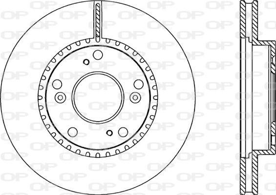Open Parts BDR2274.20 - Bremžu diski autodraugiem.lv