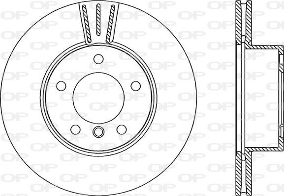 Open Parts BDA2275.20 - Bremžu diski autodraugiem.lv