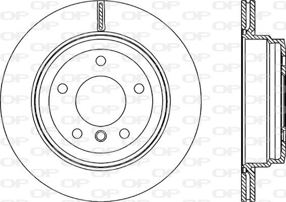 Open Parts BDA2278.20 - Bremžu diski autodraugiem.lv