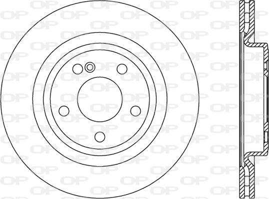 Open Parts BDA2799.20 - Bremžu diski autodraugiem.lv