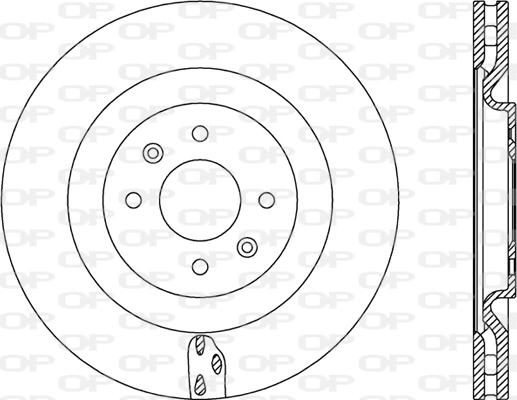 Open Parts BDA2769.20 - Bremžu diski autodraugiem.lv