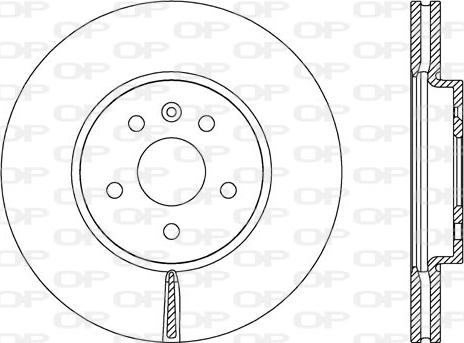 Open Parts BDR2716.20 - Bremžu diski autodraugiem.lv